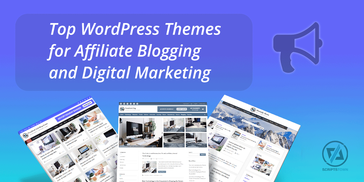 Affiliate Marketing WordPress Website Templates