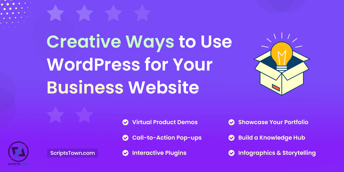 Best Creative Ways to Use WordPress for Your Business Website